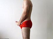 10P Compilation of a jock posing with a nice boner