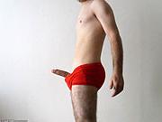 10P Compilation of a jock posing with a nice boner