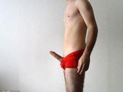 10P Compilation of a jock posing with a nice boner