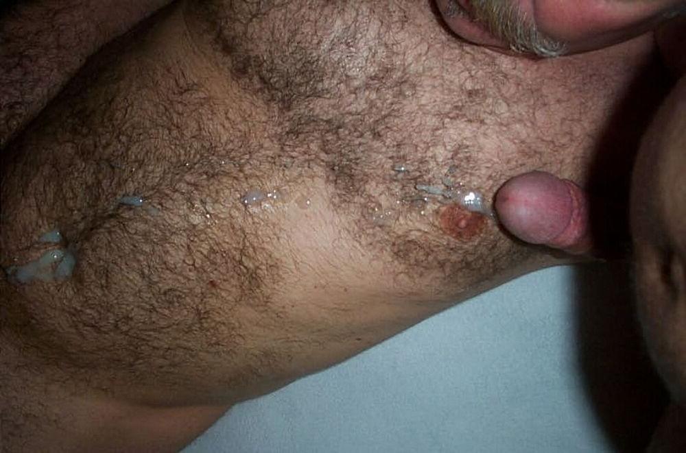 15P Hairy bear bfs posing and jerking off cock gallery 21