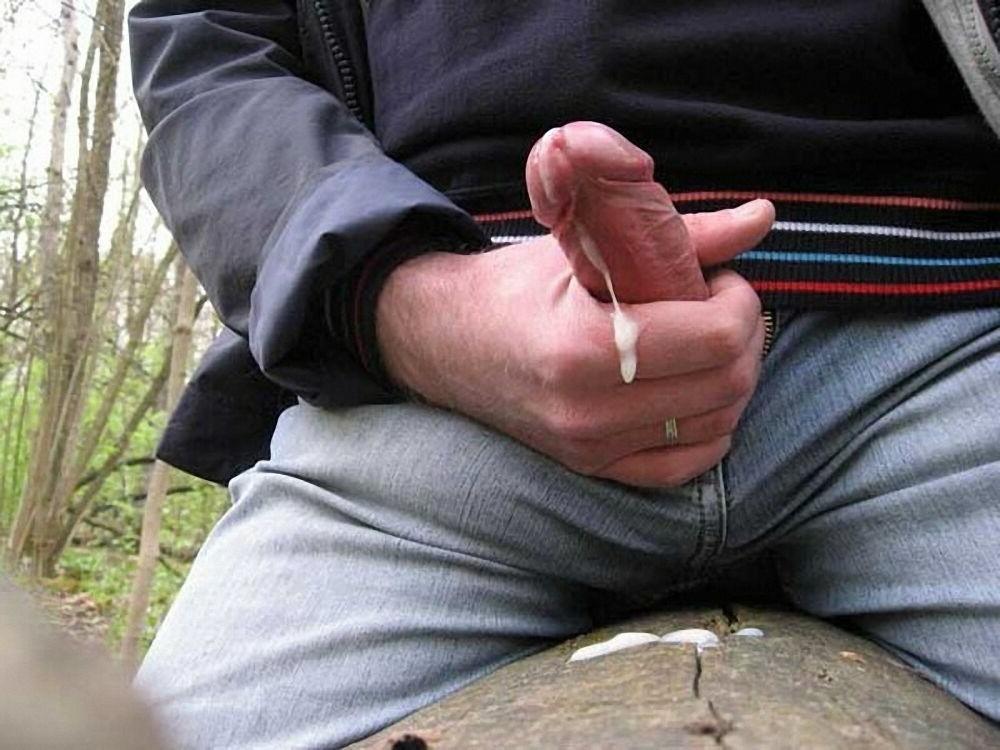 15P Hairy bear bfs posing and jerking off cock gallery 22