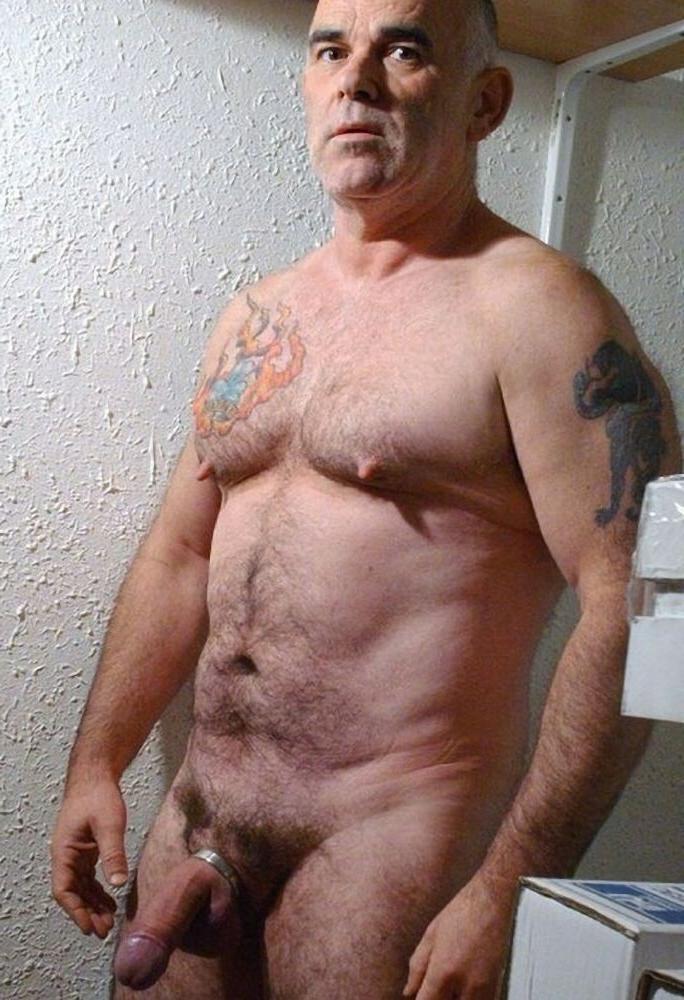 15P Hairy bear bfs posing and jerking off cock gallery 19
