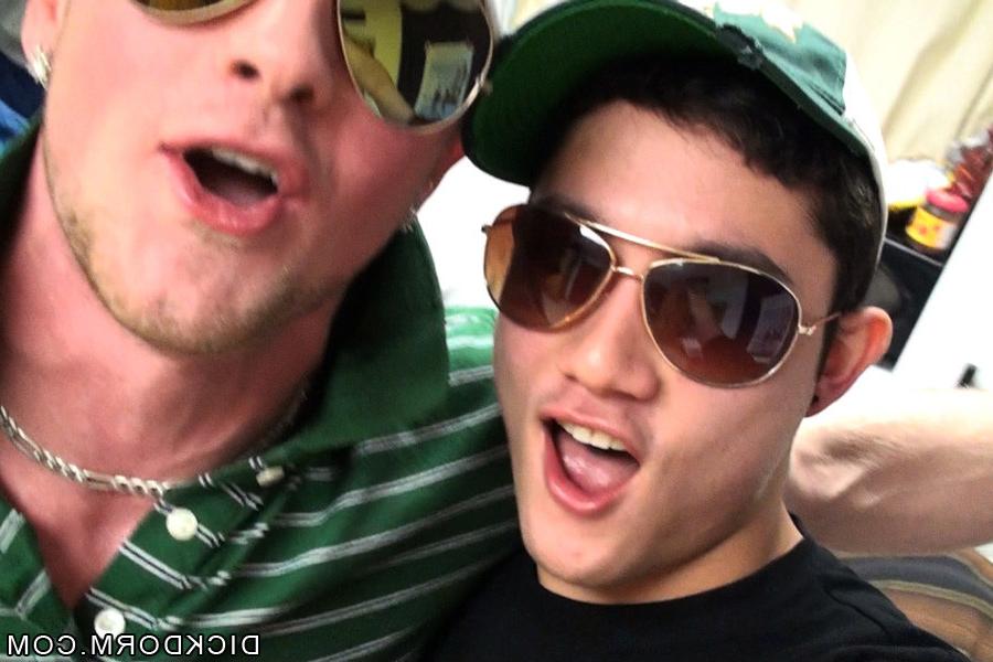 12P Watch these hot fucking college dudes share their assholes in these hot real col