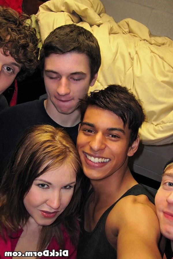 12P Check out this hot college party turned gay in these hot anal fucking masturbati