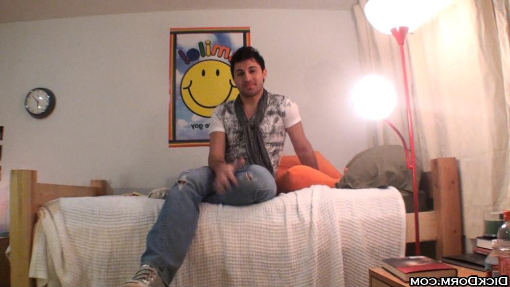 12P 4 hot gay college dudes get their asses drilled hard against the couch hot fucki