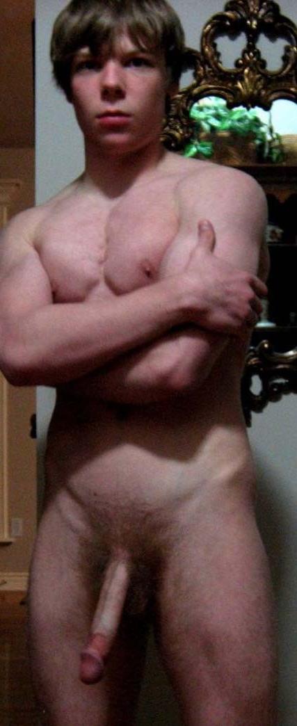 15P Picture compilation of two muscular studs showing their cocks 