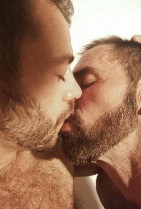 20P Two muscle hairy chested buddies enjoy hot foreplay and cum