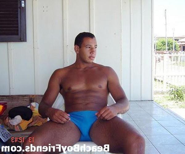 10P Hot and young amateur beach boys posing outdoors