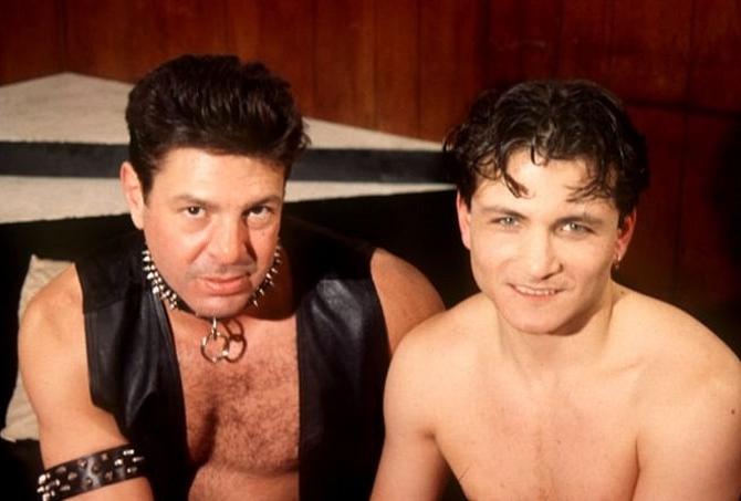 20P Smooth stud screwing a mature hairy chested dude in leather