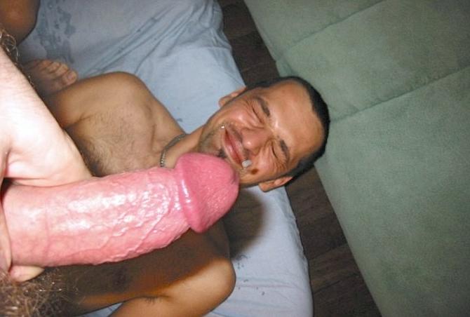 20P Dark haired bear cubs enjoy mutual blow job and facial cumming