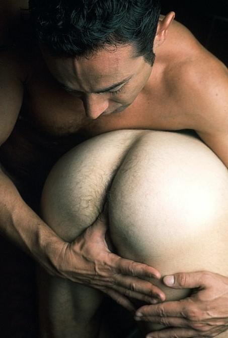 20P Two mature muscle bears enjoy fingering and fucking delight