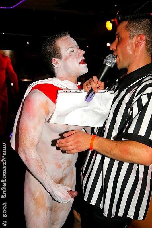 20P A playfull and nasty food fight turns into an insane gay orgy