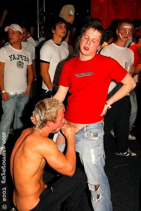20P A playfull and nasty food fight turns into an insane gay orgy
