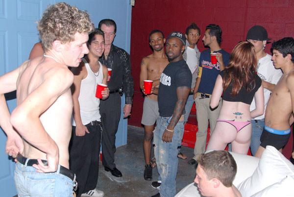 16P Group twink cock sucking and fucking at wild sex college party