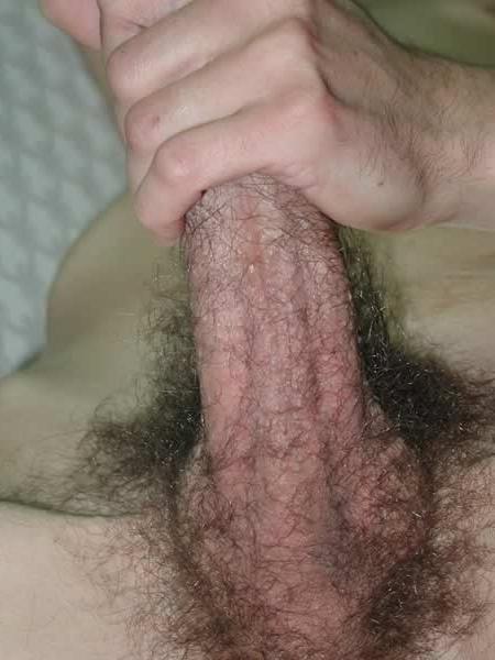 13P Brunette guy showing his huge cock