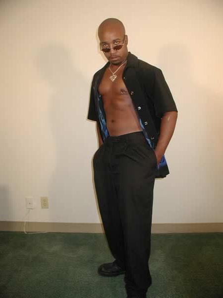 13P Black guy showing off his naked body