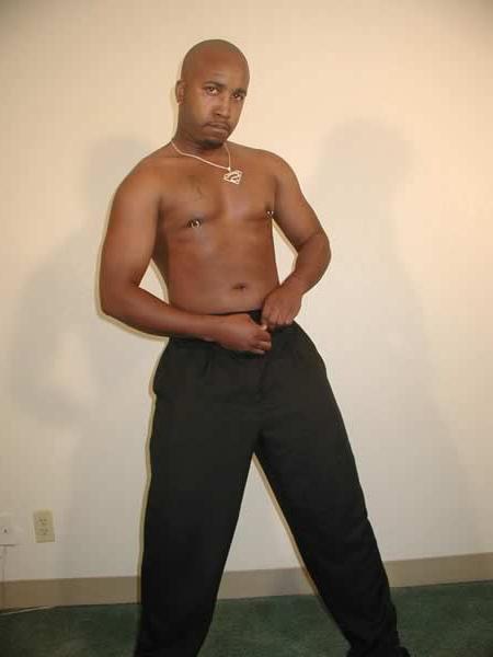 13P Black guy showing off his naked body