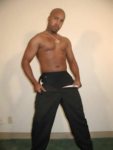 13P Black guy showing off his naked body
