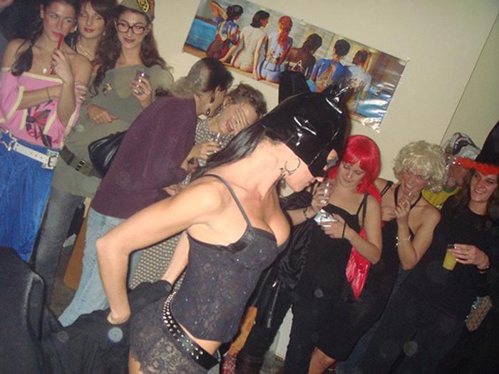 15P Drunk babe at hardcore party