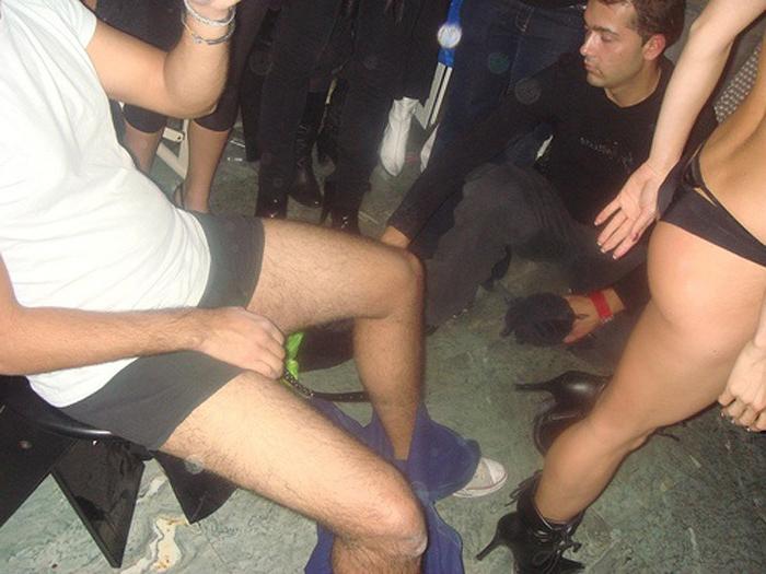 15P Drunk babe at hardcore party