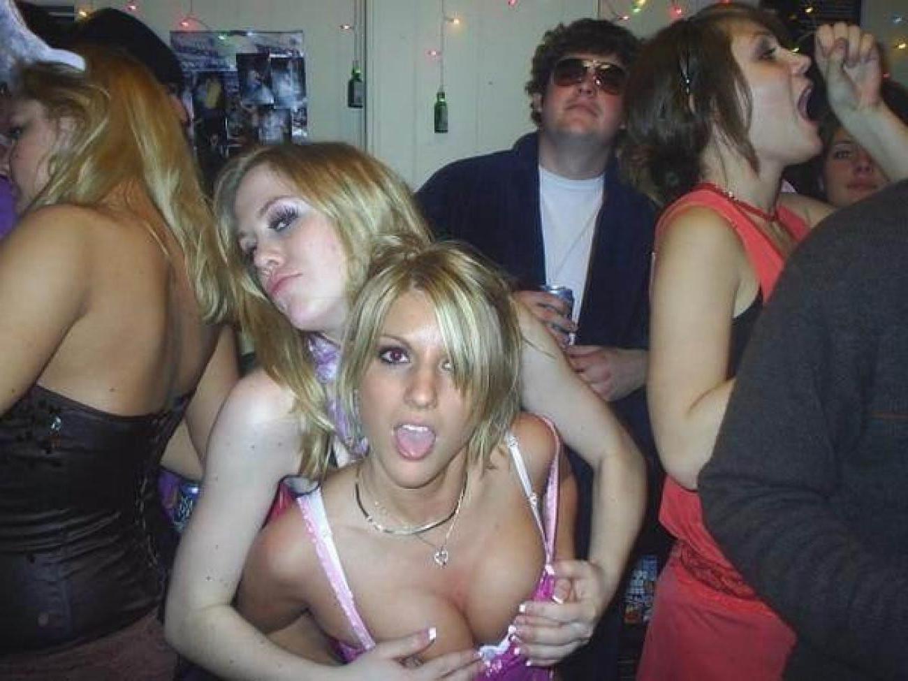 15P Hot pics of wild and naughty party chicks having fun