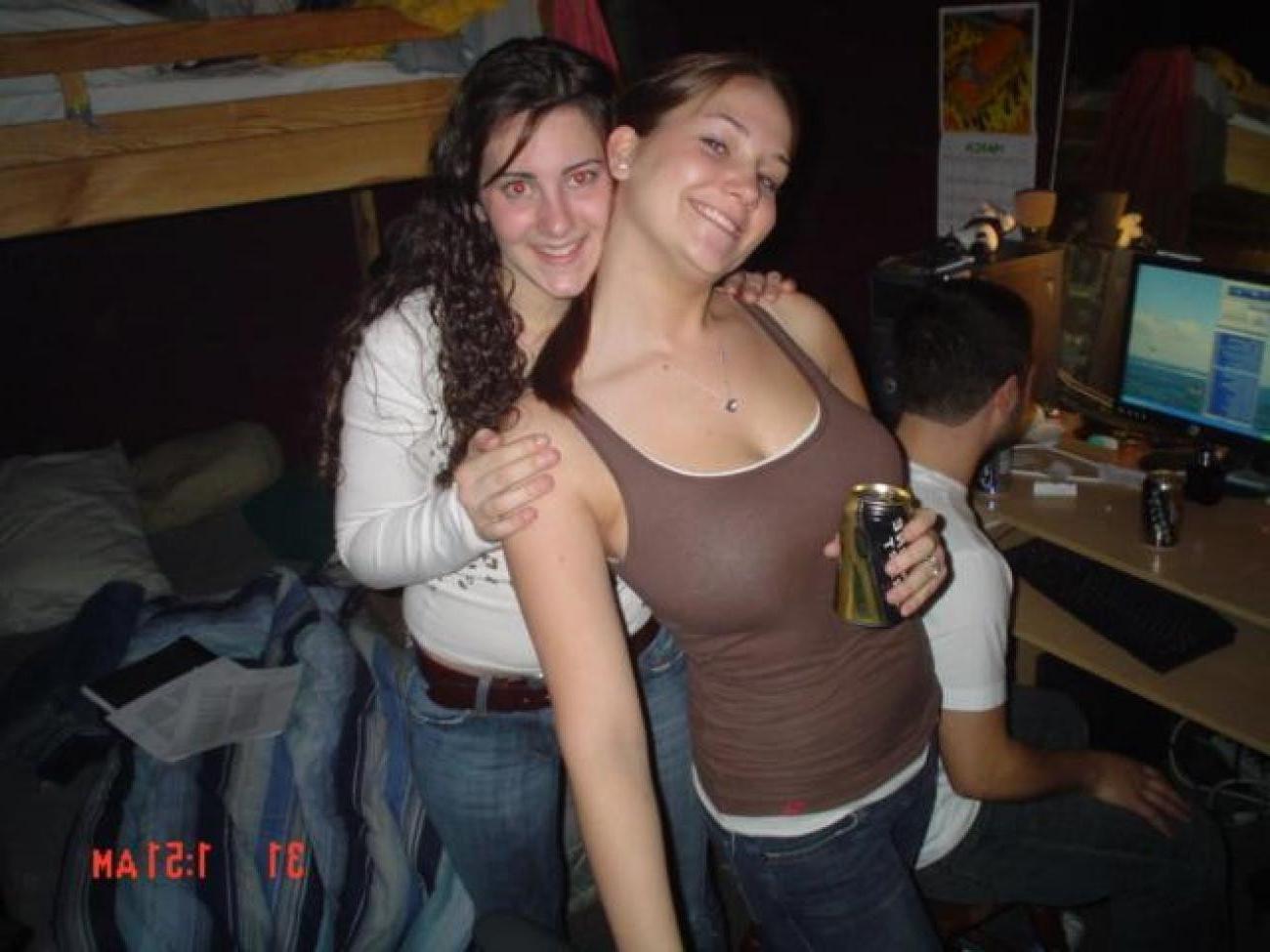 15P Wild party time with hot drunk chicks