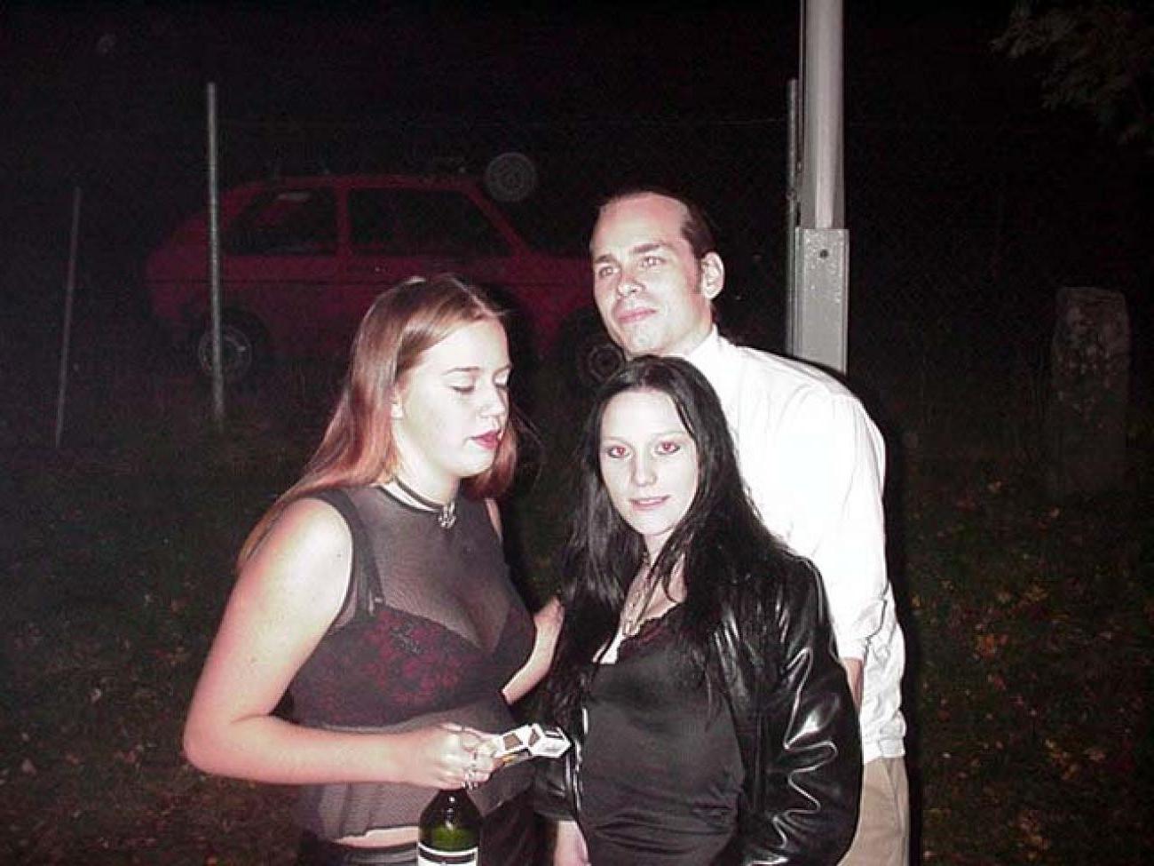 15P Smashed goth babes at a party getting wild and naughty
