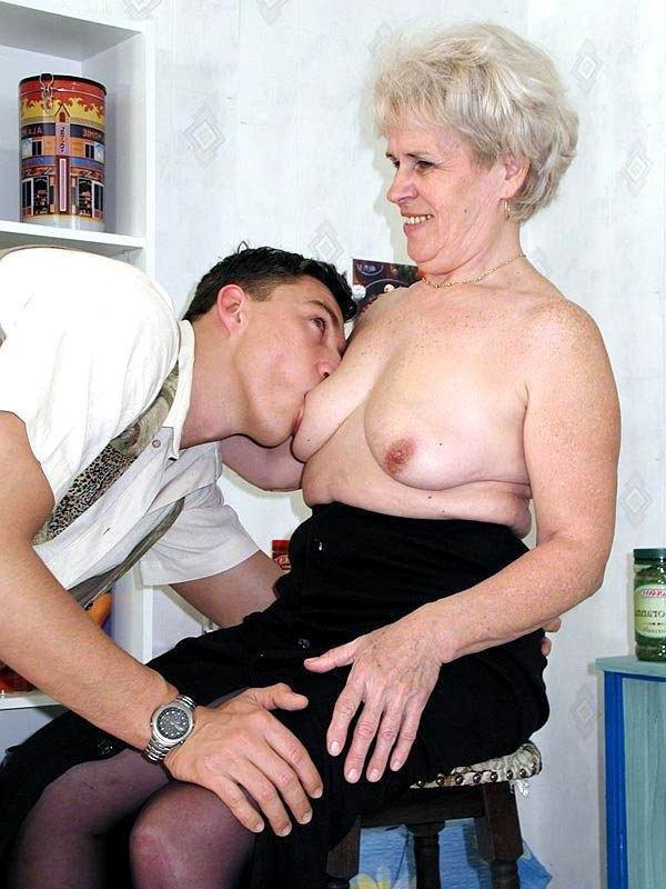 15P granny with hairy pussy getting nailed