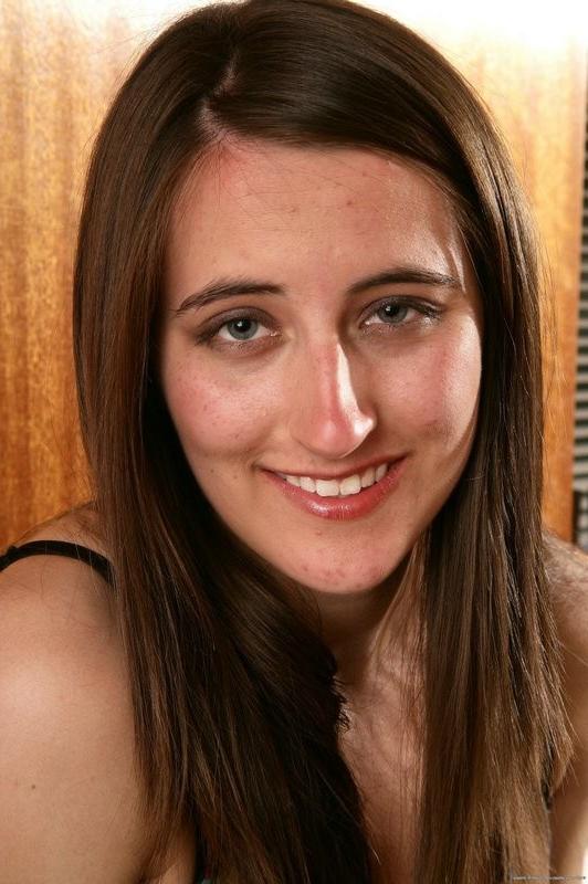 15P lovely natural Charlotte shows pussy in the kitchen