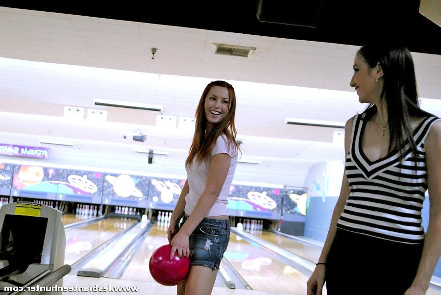 18P Redhead teen gets nasty and lewd with this horny mature lesbian hunter