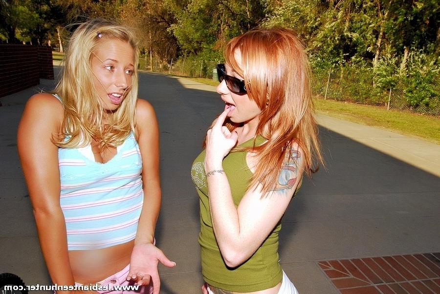 15P Mature lesbian with tattoos shoves a dildo into this teen's mouth
