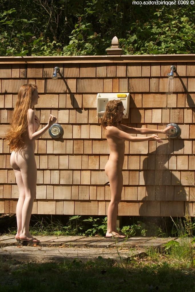 16P Naturist lesbian teen girls touching each other