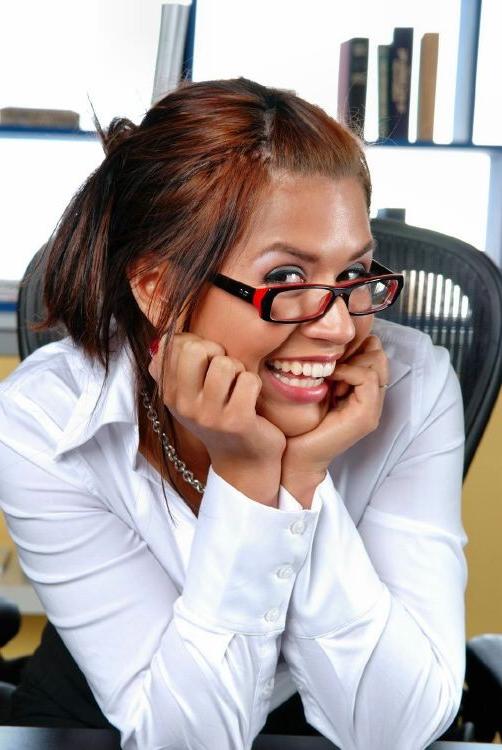 16P Eva Angelina gets her pussy fucked on her desk