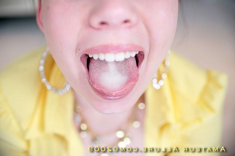 20P Busty blue eyed cutie sucks the cum out of a thick cock