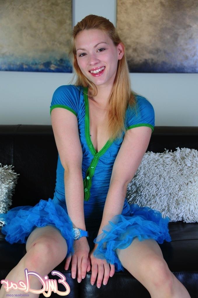 16P Teen with tiny tits in skirt