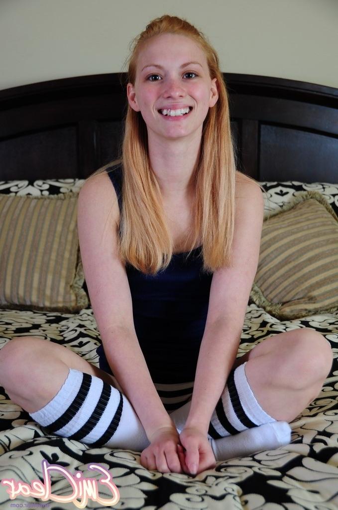 16P Teen in socks and panties