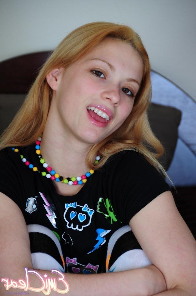 16P Teen with tiny tits and socks