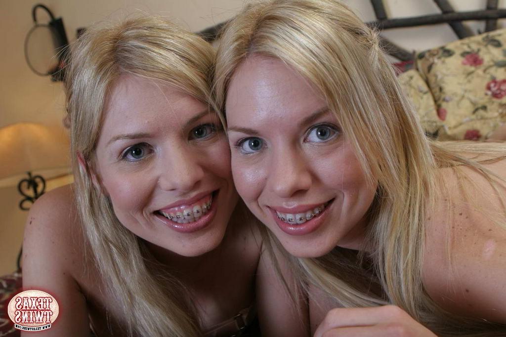 15P Tiny titted eighteen year old twin sisters strip