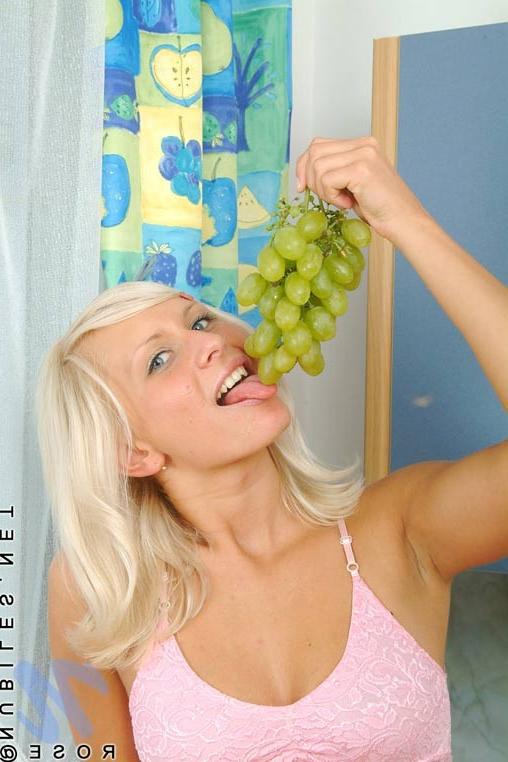 7P Happy teen hottie rose is thrilled to take off her clothes it seems she has blon