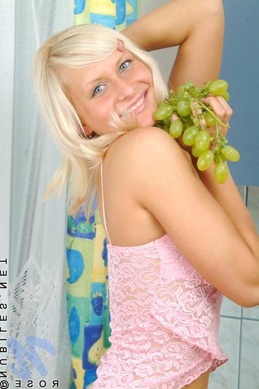 7P Happy teen hottie rose is thrilled to take off her clothes it seems she has blon