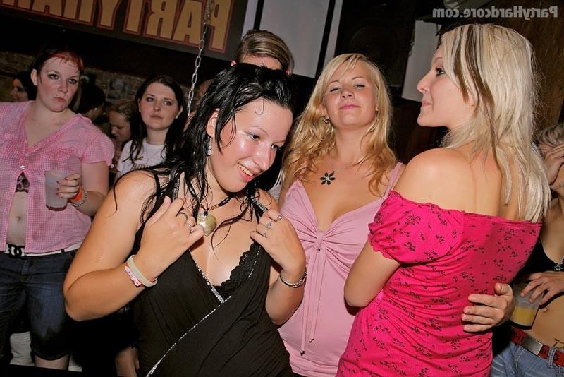 15P party gangbang with gorgeous sexy babes blowing and fucking