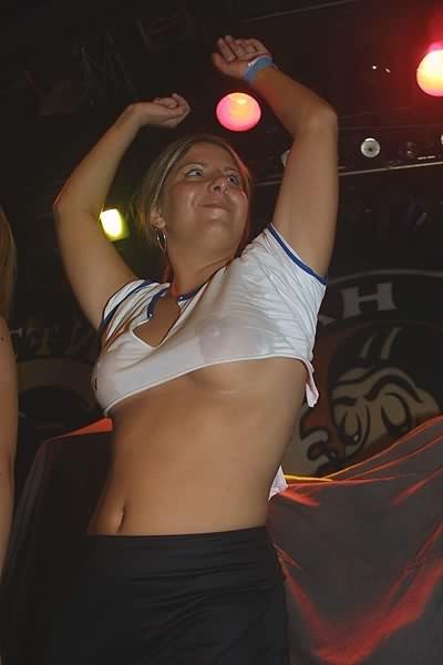15P drunk party chicks wet t-shirt contest in key west