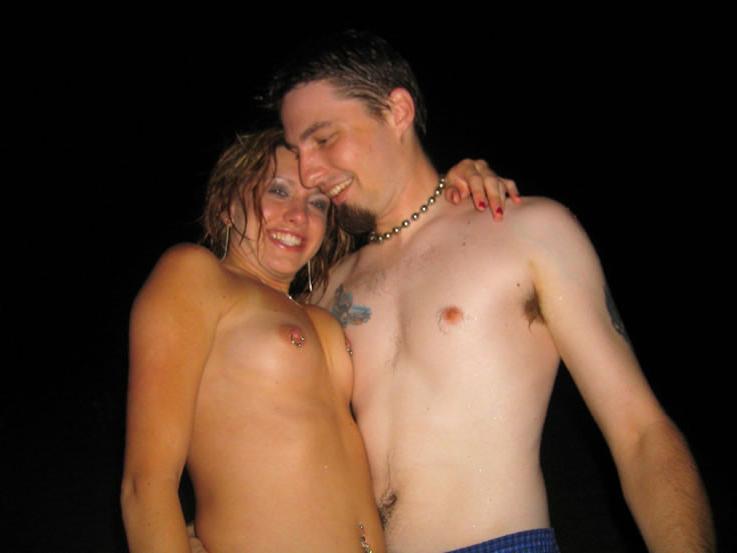 18P Teens going skinny dipping after college party