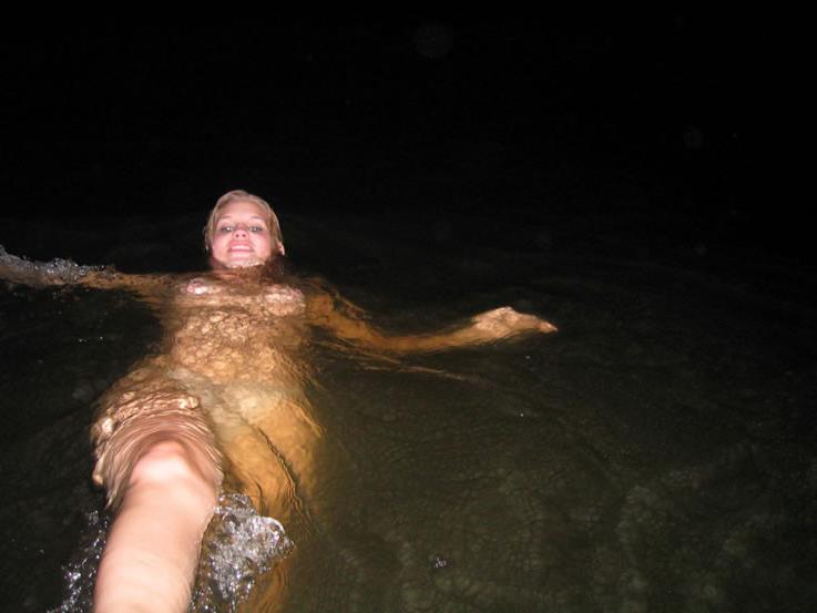 18P Teens going skinny dipping after college party