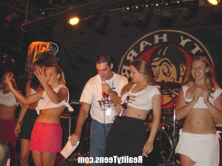 15P wild key west wet t-shirt contest
