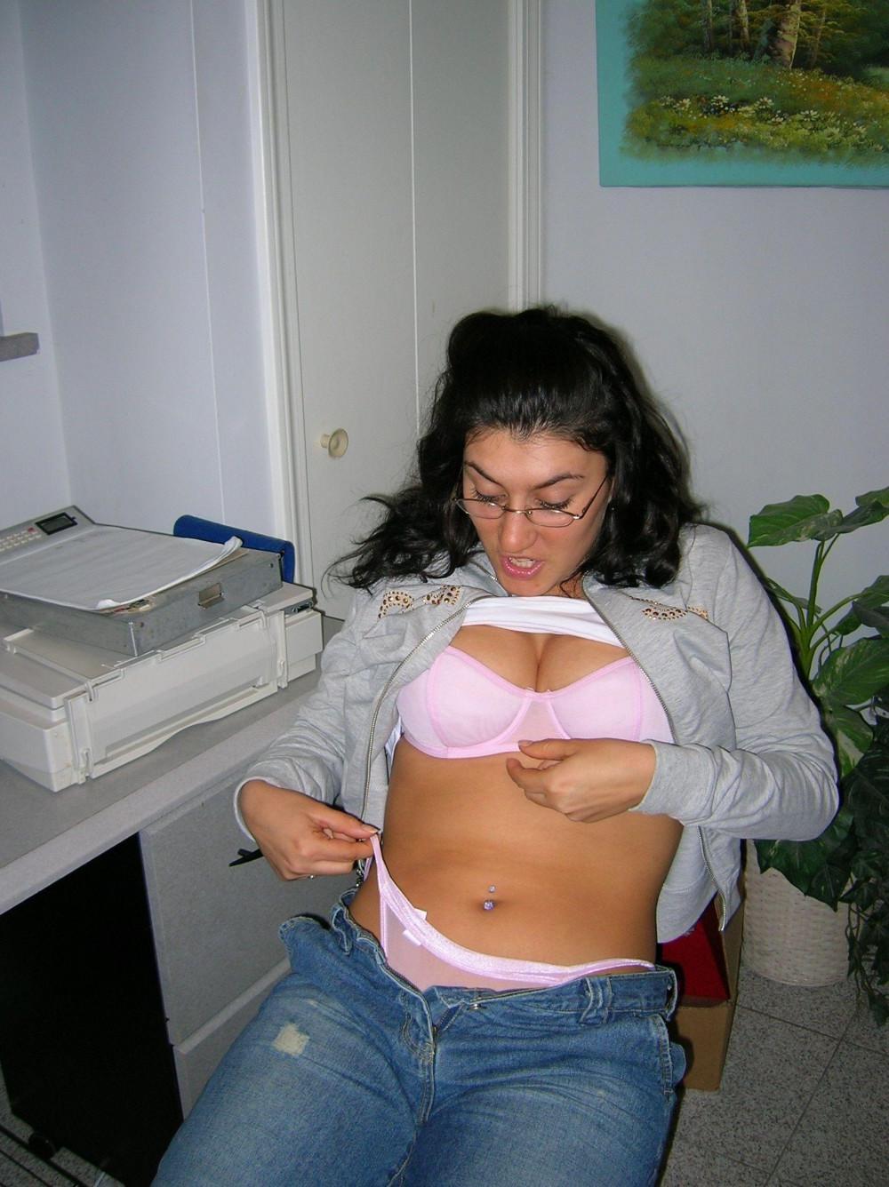 12P Busty Italian Sucks Dick