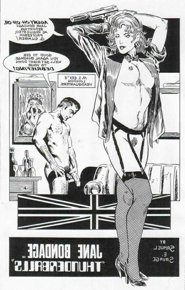 15P Jane Bondage fetish comic