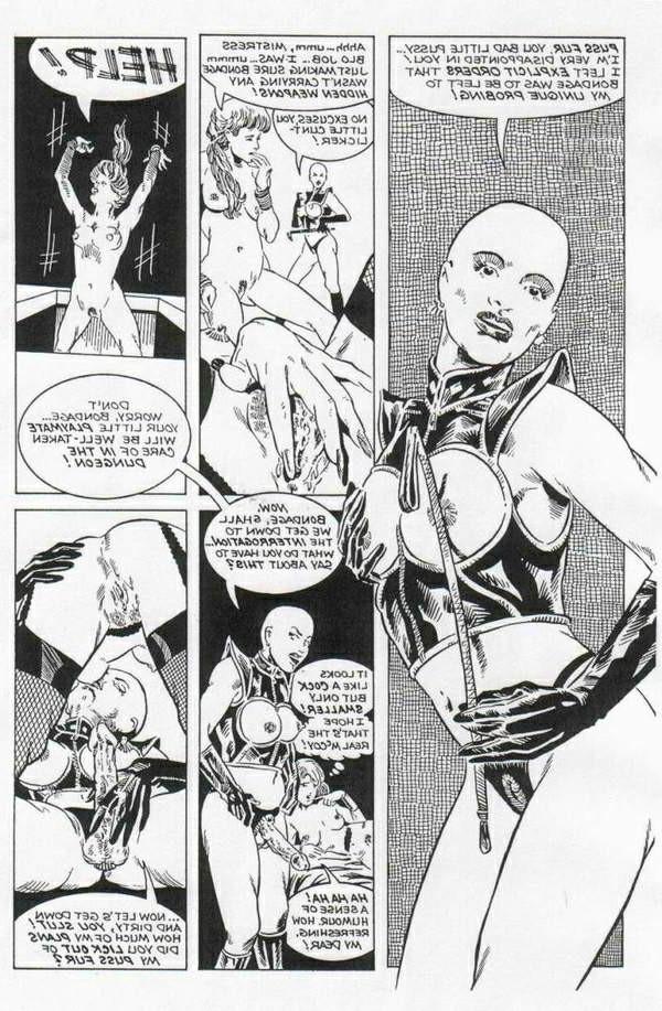 15P Jane Bondage fetish comic