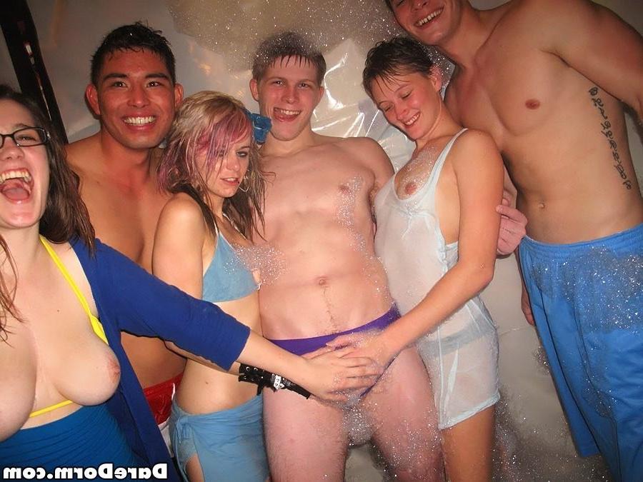 15P Homemade assortment of college girls showing their naked bodies
