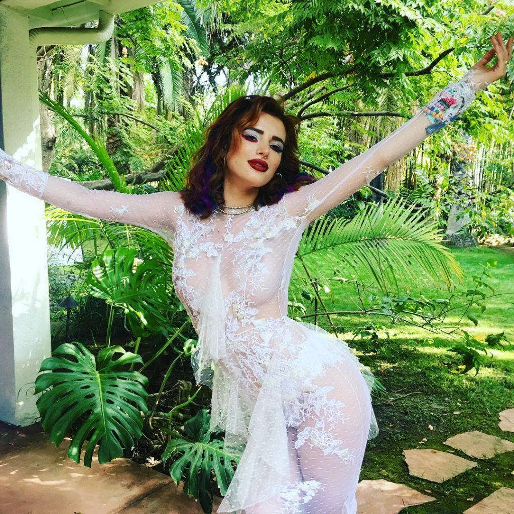 4P Bella Thorne See-Through